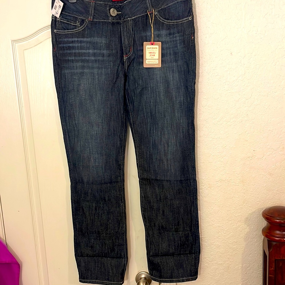 Just Jeans “Angel Jean”. Size 16 and 10.  NWT